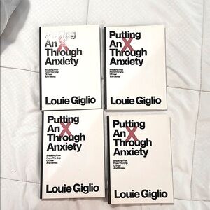 Putting An X Through Anxiety Book by Louie Giglio ( 4 books total)